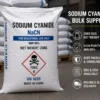 Industrial sodium cyanide packaging for mining operations