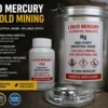 Bulk mercury supply containers for industrial use
