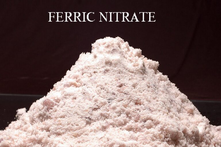 Ferric nitrate reagent bottles for laboratory applications